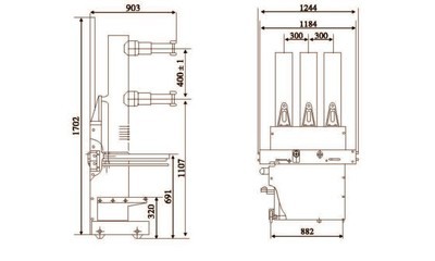 【厂家热卖断路器 ZN85-40.5户内高压真空断路器 高压真空断路器】价格,厂家,图片,高压断路器,乐清市永基高压真空开关厂-